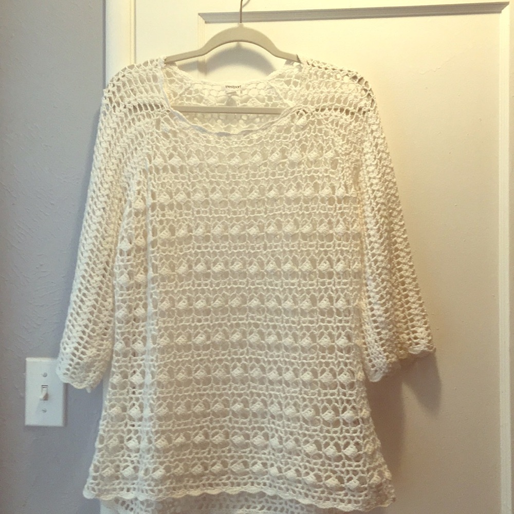 Sweater - Mesh, year-round weather